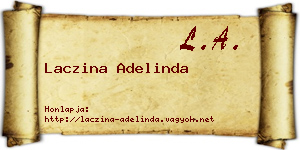Laczina Adelinda névjegykártya